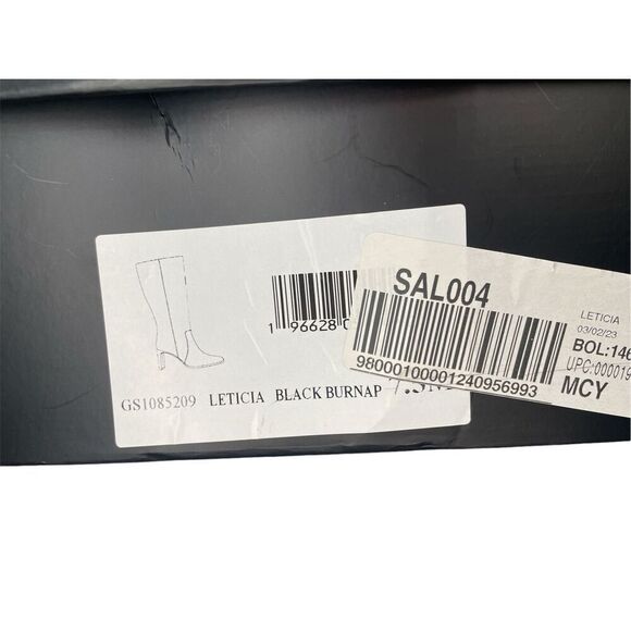 MÍA women regular calf Leticia boots, size 7.5 Color: Black - Picture 8 of 8